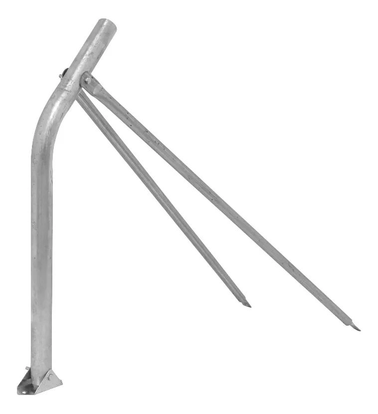 SOPORTE TRIPODE ZINCADO PINTADO UV 80CM PARA ESTABILIDAD - 1