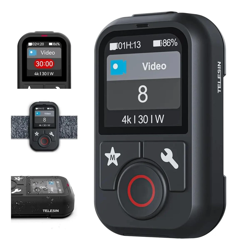 CONTROL REMOTO INTELIGENTE PARA CAMARAS GOPRO CON PANTALLA HD - 1