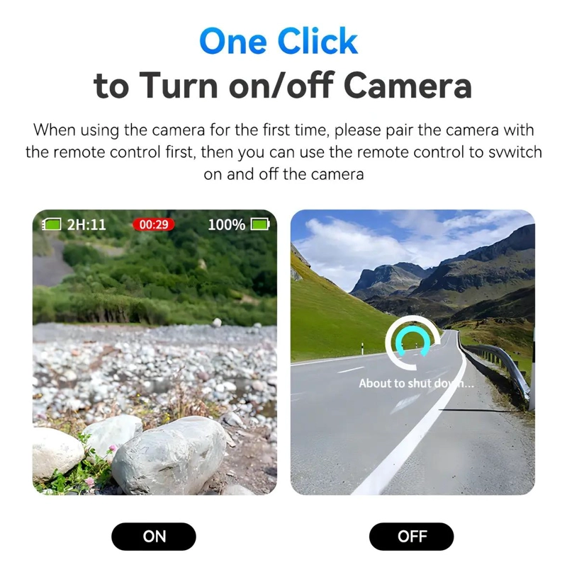 CONTROL REMOTO INTELIGENTE PARA CAMARAS GOPRO CON PANTALLA HD - 7