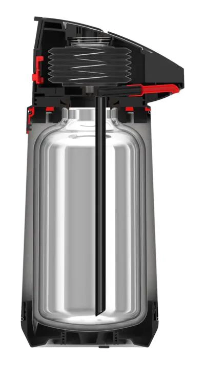 TERMO SIFON ACERO INOXIDABLE 1,2 L DISEÑO MODERNO - 4