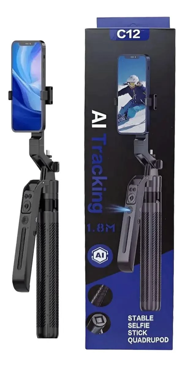 TRIPODE INTELIGENTE CON SEGUIMIENTO AUTOMATICO 360° DE 1.8M - 1