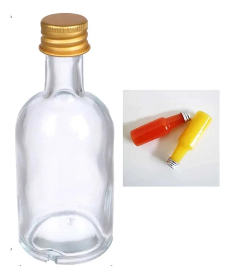 PACK DE 12 BOTELLITAS DE VIDRIO CON TAPA PARA JARABES 50ML - 4