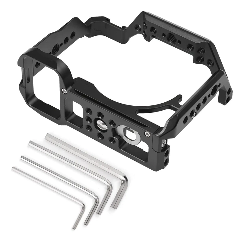 JAULA METALICA PARA CAMARA SONY A7IV CON BATERIA NP-FZ100 - 3