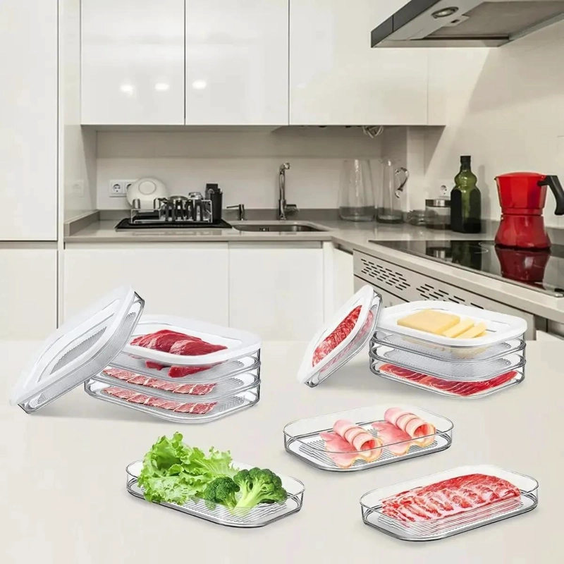 CONTENEDOR DE ALIMENTOS APILABLE Y A PRUEBA DE FUGAS - 7