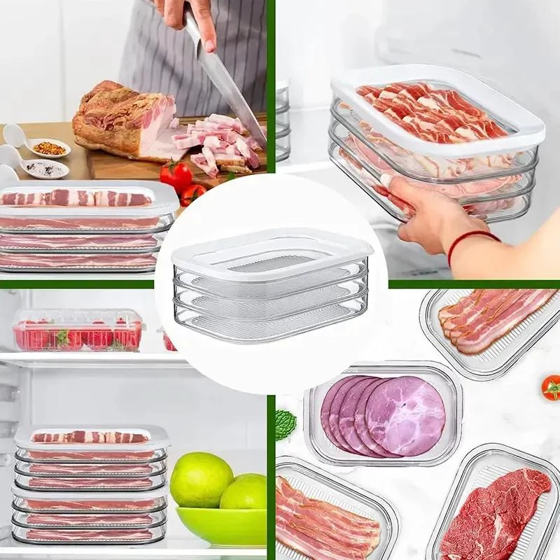 CONTENEDOR DE ALIMENTOS APILABLE Y A PRUEBA DE FUGAS - 8