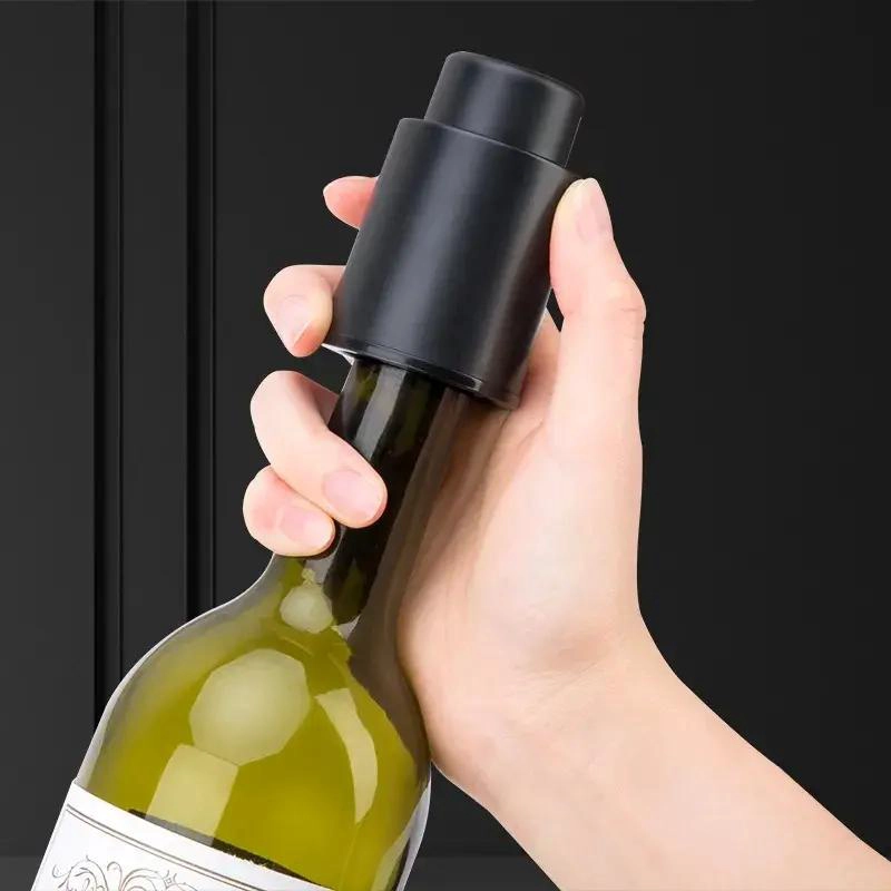 TAPON DE VINO AL VACIO CON BOMBA DE SUCCION - 2