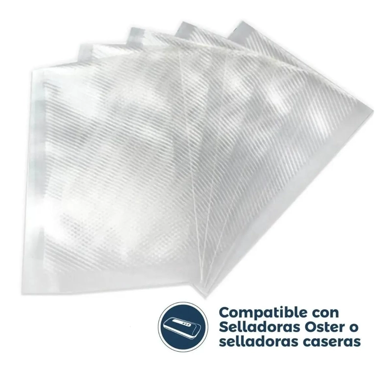 BOLSAS GOFRADAS PARA SELLADO AL VACIO 20X25 CM - 1
