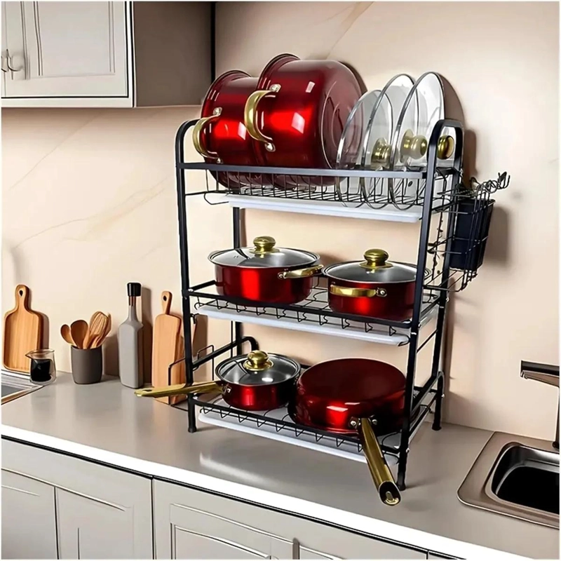 JUEGO DE UTENSILIOS DE COCINA 18 PIEZAS ACERO INOXIDABLE - 10