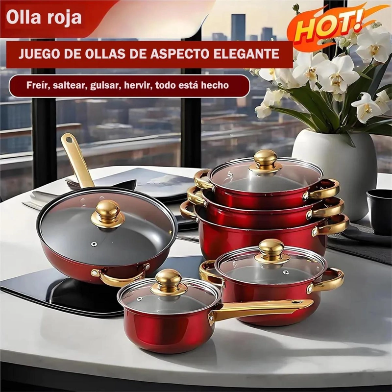 JUEGO DE UTENSILIOS DE COCINA 18 PIEZAS ACERO INOXIDABLE - 2