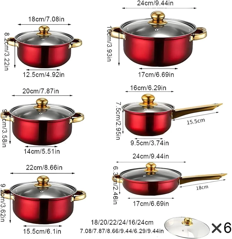JUEGO DE UTENSILIOS DE COCINA 18 PIEZAS ACERO INOXIDABLE - 8