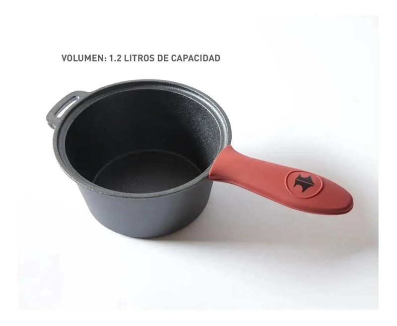 OLLA DE HIERRO FUNDIDO PARA SALSAS Y COCCION TRADICIONAL - 3