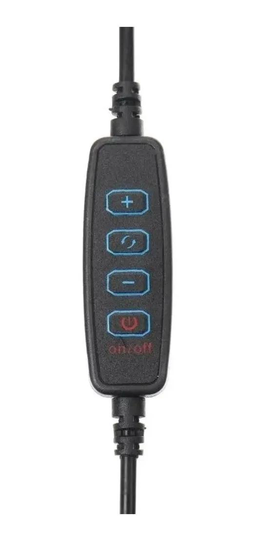 ANILLO DE LUZ LED REGULABLE CON TRIPODE AJUSTABLE DE 30 CM - 1