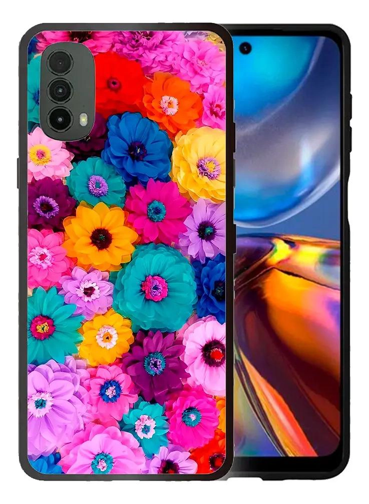 FUNDA ANTIGOLPES PARA CELULAR REDMI 15C CON DISEÑO BRILLANTE - 1