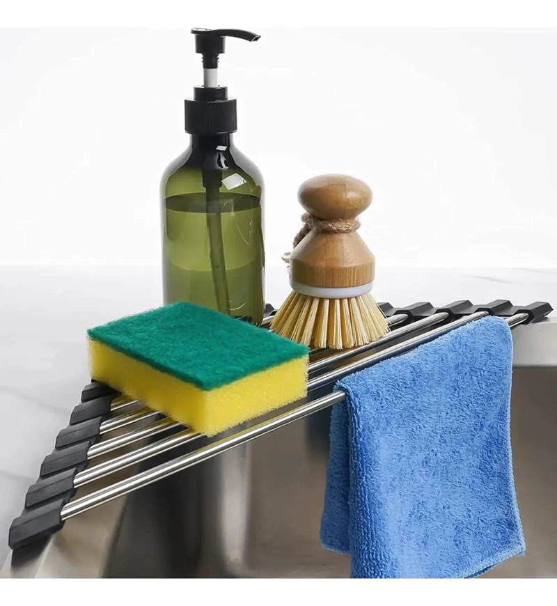 ESCURRIDOR TRIANGULAR PLEGABLE PARA COCINA Y BAÑO - 6