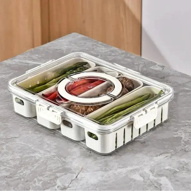 CONTENEDOR CON 4 COLADORES EXTRAIBLES PARA ALIMENTOS FRESCOS - 7