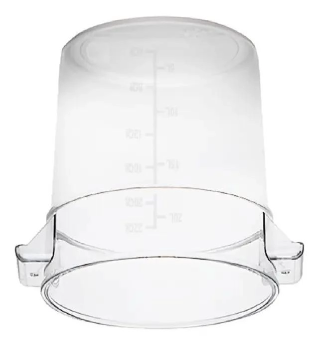 CONTENEDOR REDONDO DE POLICARBONATO TRANSPARENTE 20.82 LITROS - 2