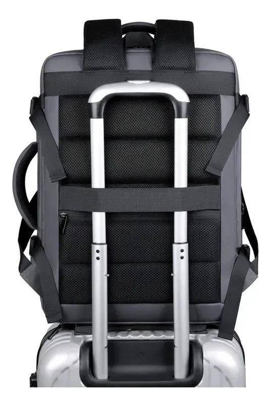 MOCHILA MALETA ANTIRROBO IMPERMEABLE EXPANSIBLE 38L CON PUERTO USB - 6