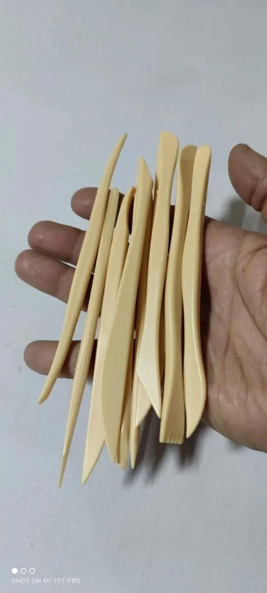 SET DE 17 HERRAMIENTAS PARA MODELADO DE ARCILLA Y GREDA - 6