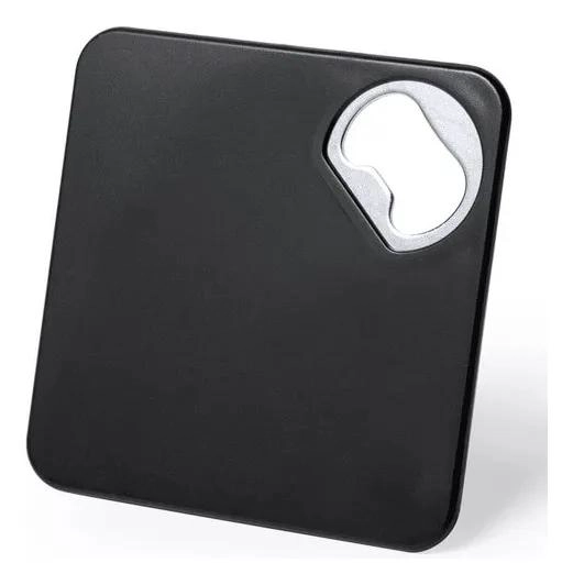 PACK DE 10 POSAVASOS METALICOS ANTIDESLIZANTES CON ABRIDOR - 1