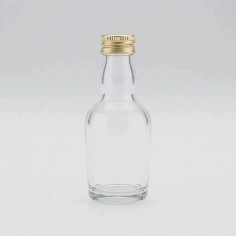 PACK DE 12 BOTELLITAS DE VIDRIO PARA LICORERAS Y JARABES 50ML - 1
