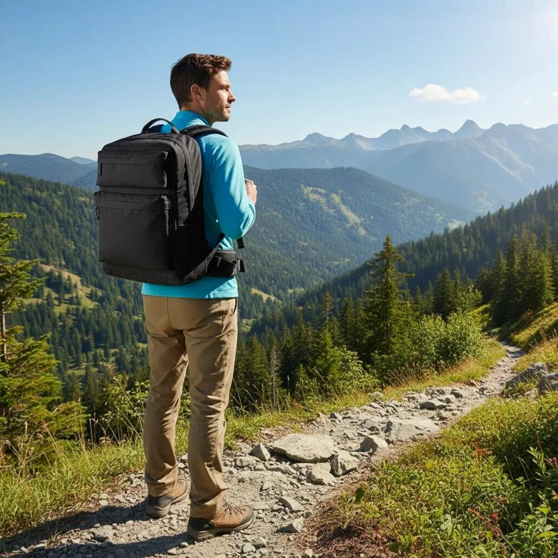 MOCHILA DE VIAJE CON COMPARTIMENTO PARA NOTEBOOK DE 17 PULGADAS - 3