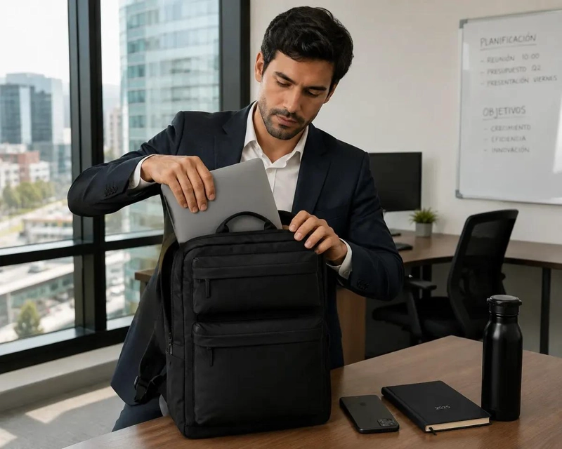 MOCHILA DE VIAJE CON COMPARTIMENTO PARA NOTEBOOK DE 17 PULGADAS - 4