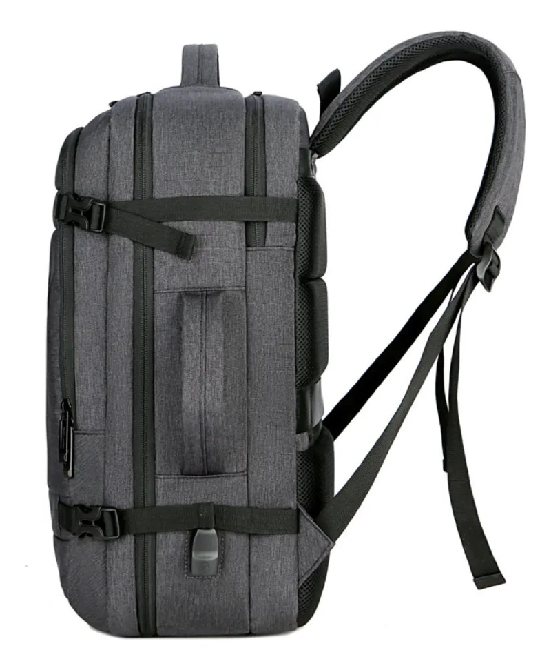 MOCHILA IMPERMEABLE CON CARGA USB PARA LAPTOP DE 15,6 PULGADAS - 6