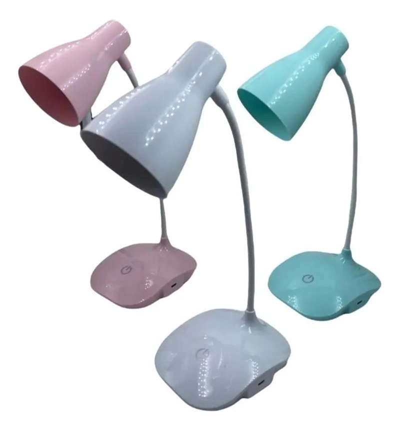 LAMPARA DE ESCRITORIO LED RECARGABLE CON CLIP Y 300 LUMENS - 3
