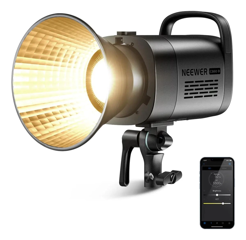 LUZ DE VIDEO LED BICOLOR RECARGABLE DE 70W PARA FOTOGRAFIA - 1