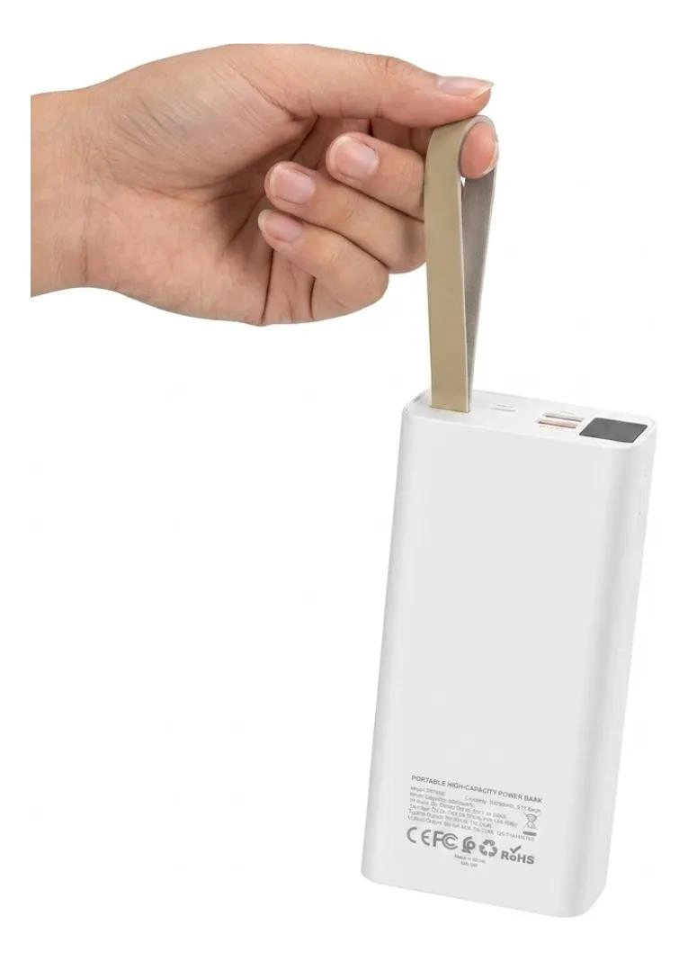 CARGADOR PORTATIL DE 30000 MAH CON CARGA RAPIDA 22.5W - 2