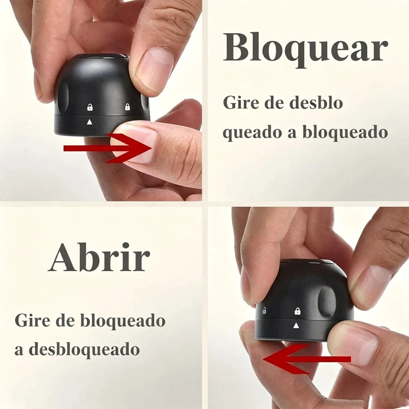 SELLADOR AL VACIO PARA CHAMPAN Y ESPUMANTES, 3 PIEZAS - 3