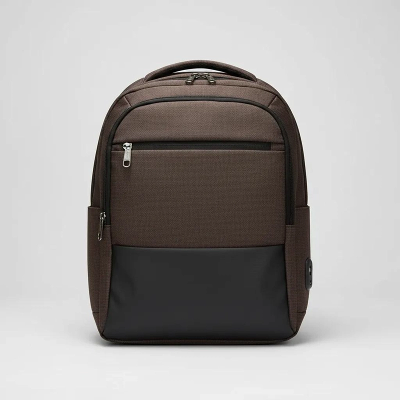 MOCHILA IMPERMEABLE CARIBE CON PUERTO USB PARA NOTEBOOK - 1