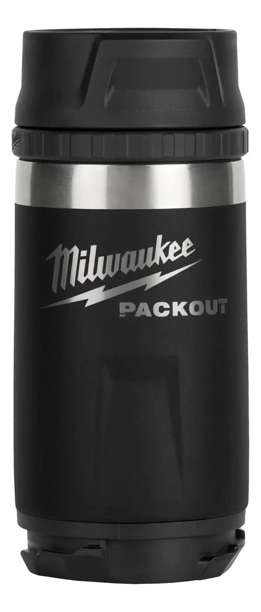 BOTELLA TE RMICA NEGRA PACKOUT 12 OZ IDEAL PARA BEBIDAS - 1