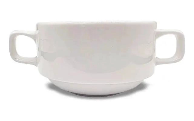 PACK DE 6 TAZAS DE CERAMICA PARA SOPAS Y CONSOME - 6
