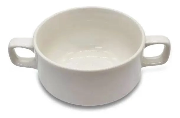 PACK DE 6 TAZAS DE CERAMICA PARA SOPAS Y CONSOME - 7