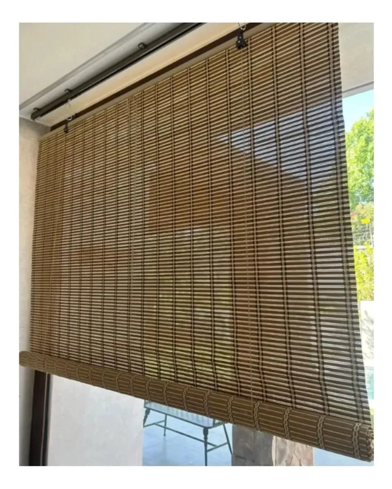 PERSIANA ECOLOGICA DE BAMBU NATURAL PARA VENTANAS Y BALCONES - 4