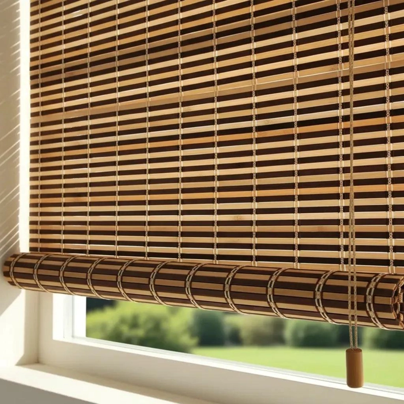 PERSIANA ECOLOGICA DE BAMBU NATURAL PARA VENTANAS Y BALCONES - 6