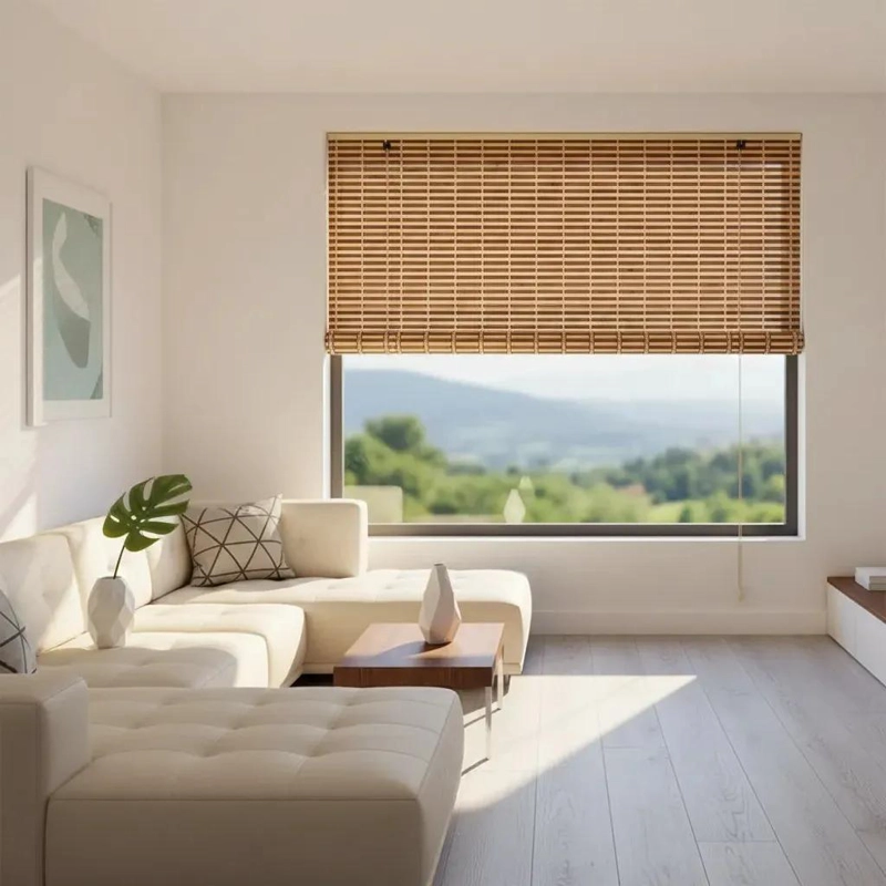 PERSIANA ECOLOGICA DE BAMBU NATURAL PARA VENTANAS Y BALCONES - 7