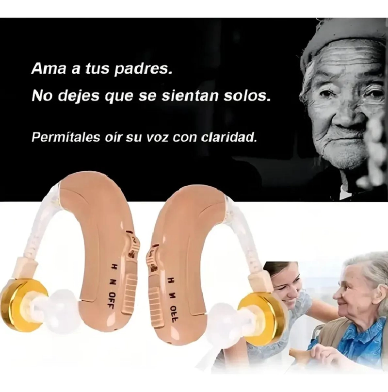AUDIFONO RECARGABLE PARA MEJORAR LA CALIDAD AUDITIVA - 3