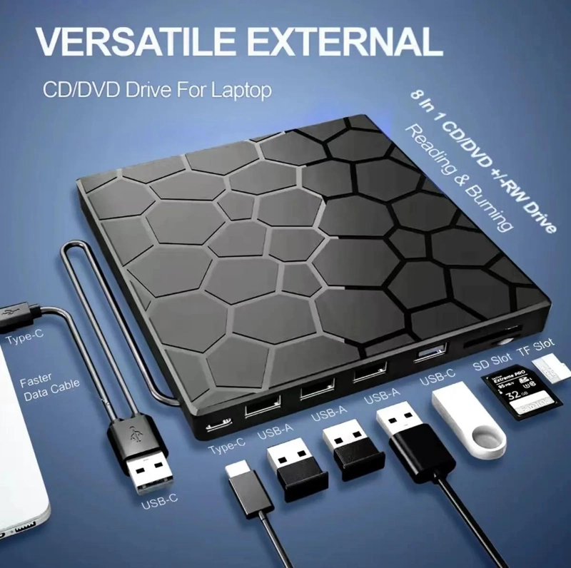 REPRODUCTOR EXTERNO MULTIFUNCIONAL CON LECTOR DE TARJETAS - 2
