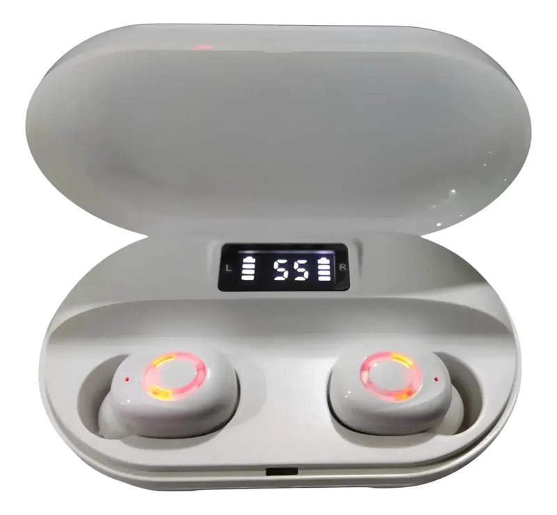 AURICULARES INALAMBRICOS TWS CON SONIDO HI-FI Y CARGA PORTATIL - 1