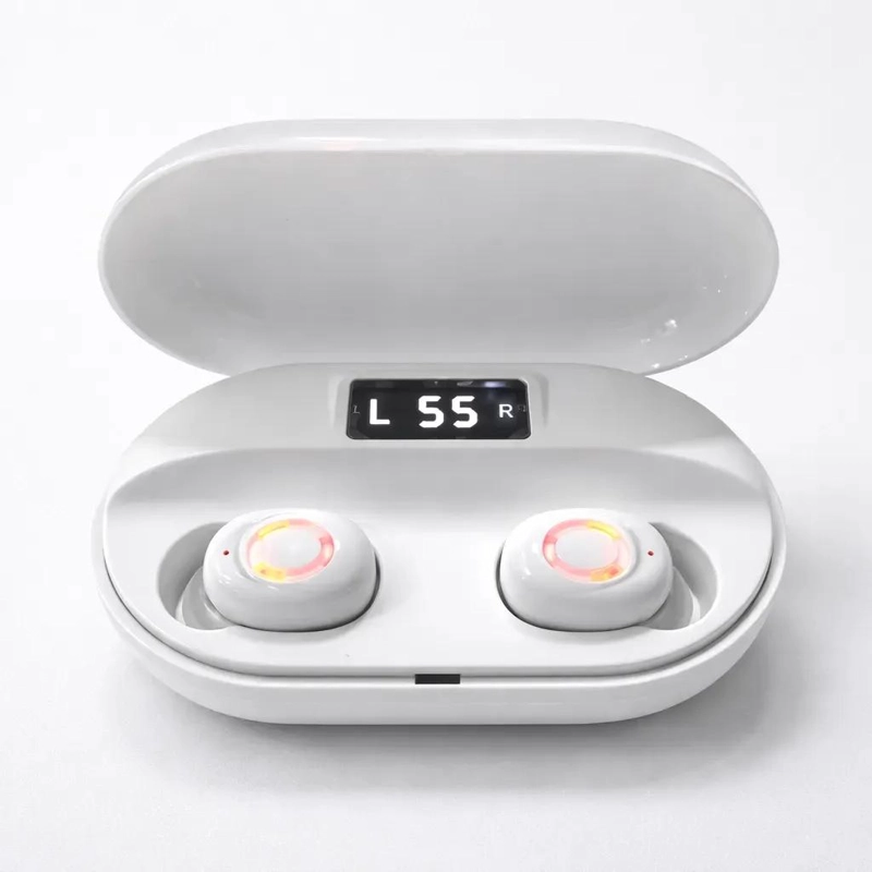 AURICULARES INALAMBRICOS TWS CON SONIDO HI-FI Y CARGA PORTATIL - 4