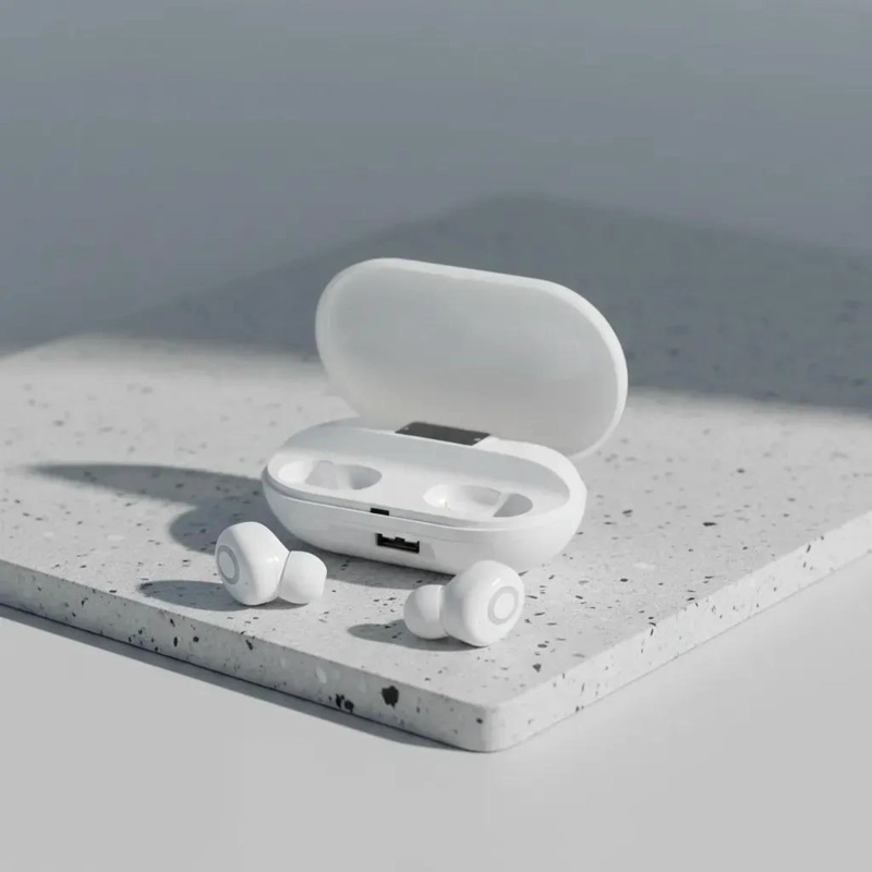 AURICULARES INALAMBRICOS TWS CON SONIDO HI-FI Y CARGA PORTATIL - 5