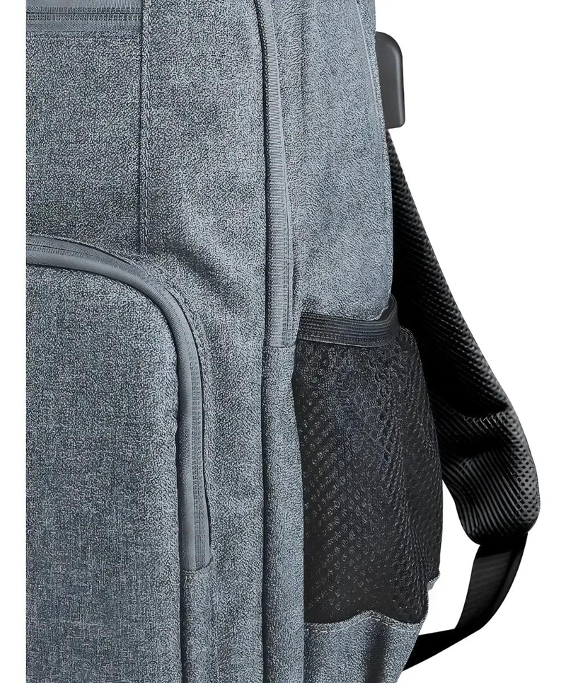 MOCHILA MORRAL PARA NOTEBOOK 15,6 PULGADAS CON PUERTO USB GRIS - 4