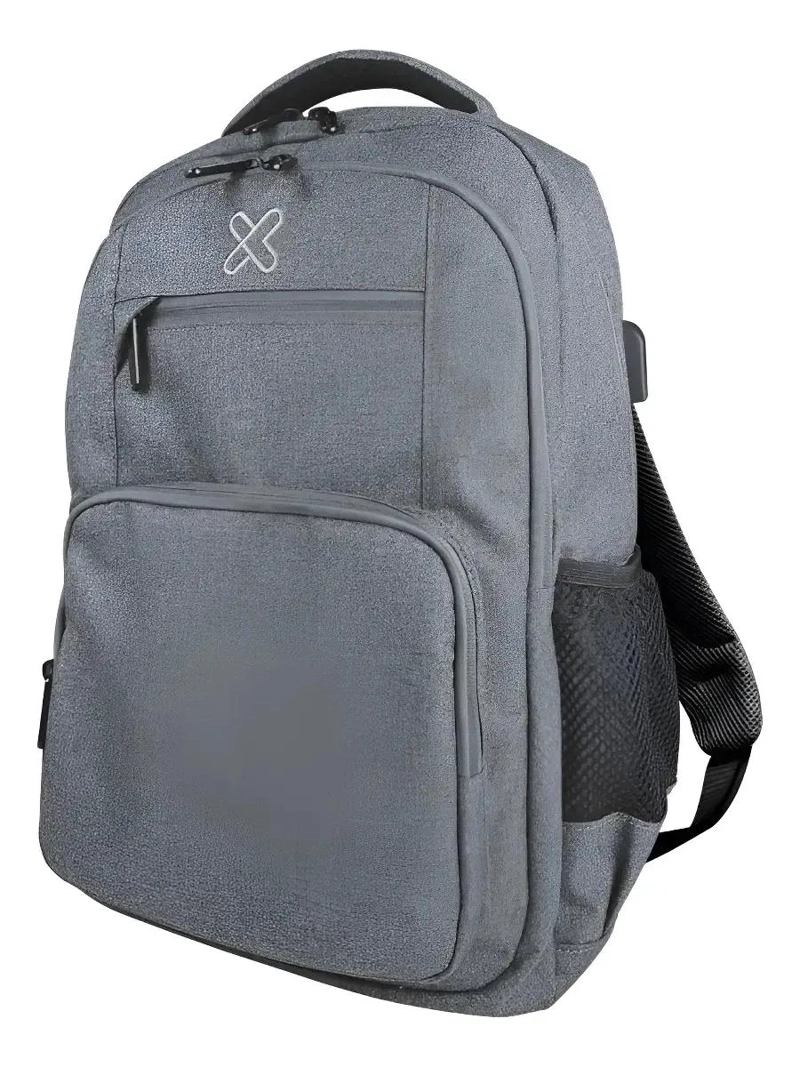 MOCHILA MORRAL PARA NOTEBOOK 15,6 PULGADAS CON PUERTO USB GRIS - 6