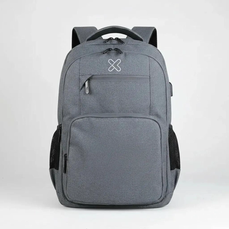 MOCHILA MORRAL PARA NOTEBOOK 15,6 PULGADAS CON PUERTO USB GRIS - 9