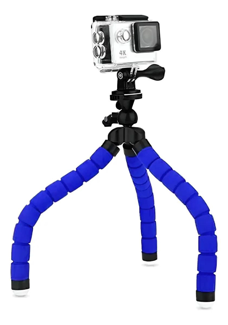 TRIPODE FLEXIBLE CON ADAPTADOR PARA CAMARAS Y SMARTPHONES - 5