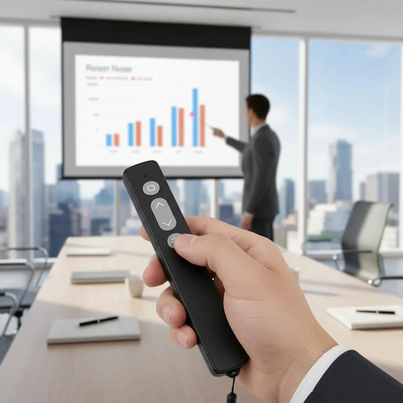 PRESENTADOR INALAMBRICO CON PUNTERO LASER Y USB 2.4 GHZ - 4