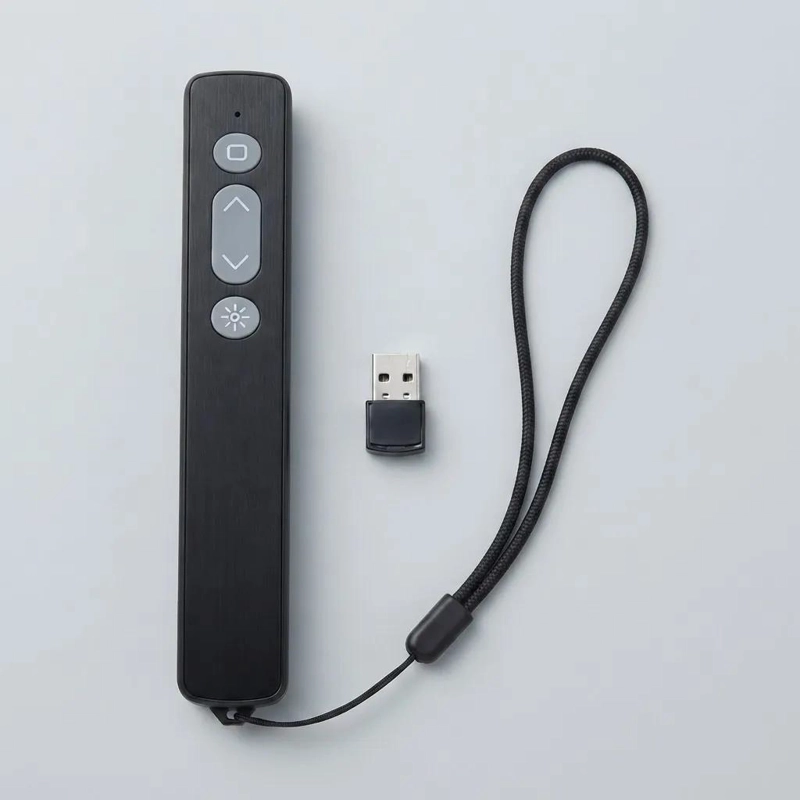PRESENTADOR INALAMBRICO CON PUNTERO LASER Y USB 2.4 GHZ - 7