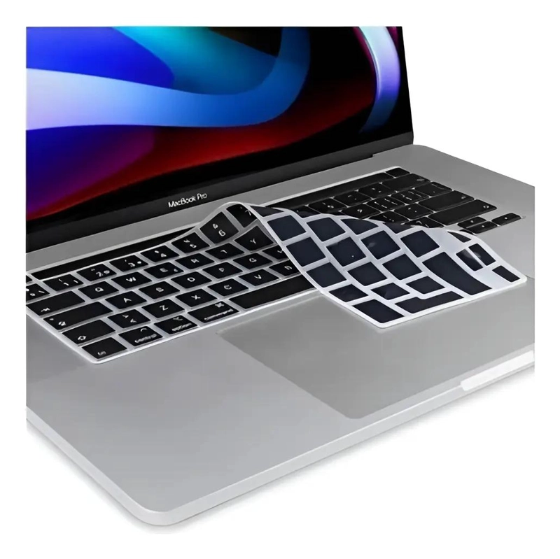 PROTECTOR DE TECLADO INGLE S PARA MACBOOK PRO 13.3 TOUCHBAR 2020 Y 2021 - 1